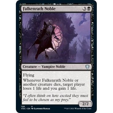 Image for Falkenrath Noble (128) (VOC) - Magic: The Gathering