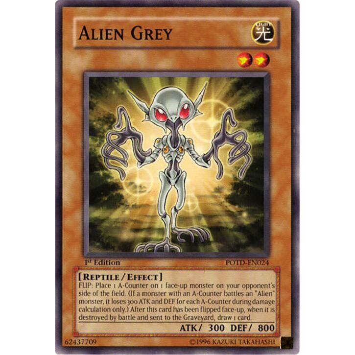 Image for Alien Grey (POTD-EN024) - YuGiOh