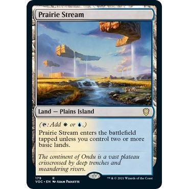 Image for Prairie Stream (179) (VOC) - Magic: The Gathering