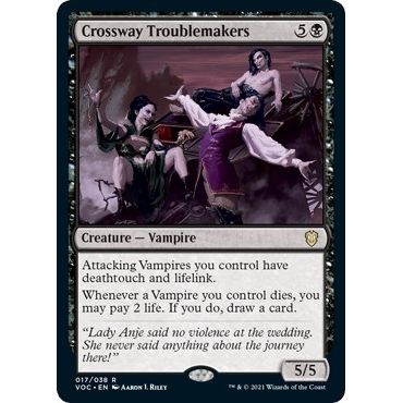Image for Crossway Troublemakers (17) (VOC) - Magic: The Gathering