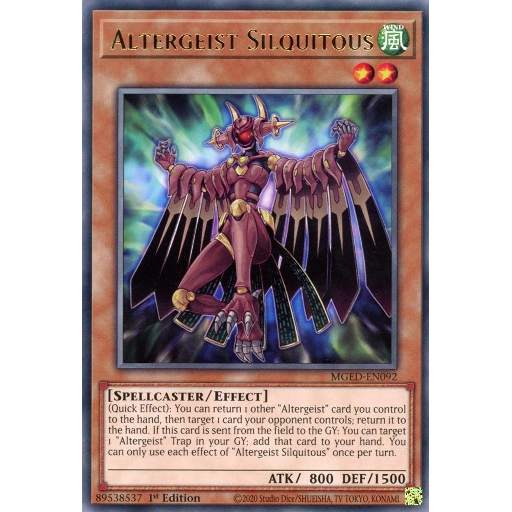 Image for Altergeist Silquitous (MGED-EN092) (MGED) - YuGiOh