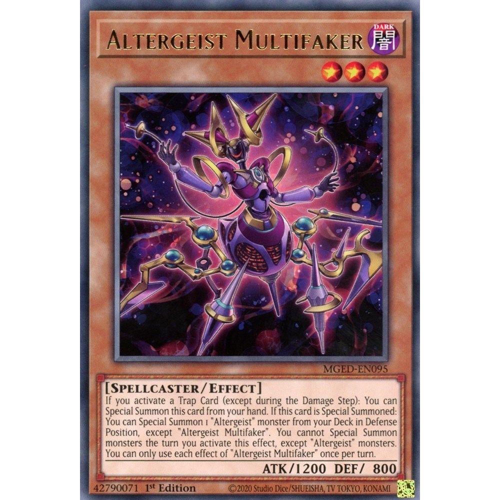 Image for Altergeist Multifaker (MGED-EN095) (MGED) - YuGiOh