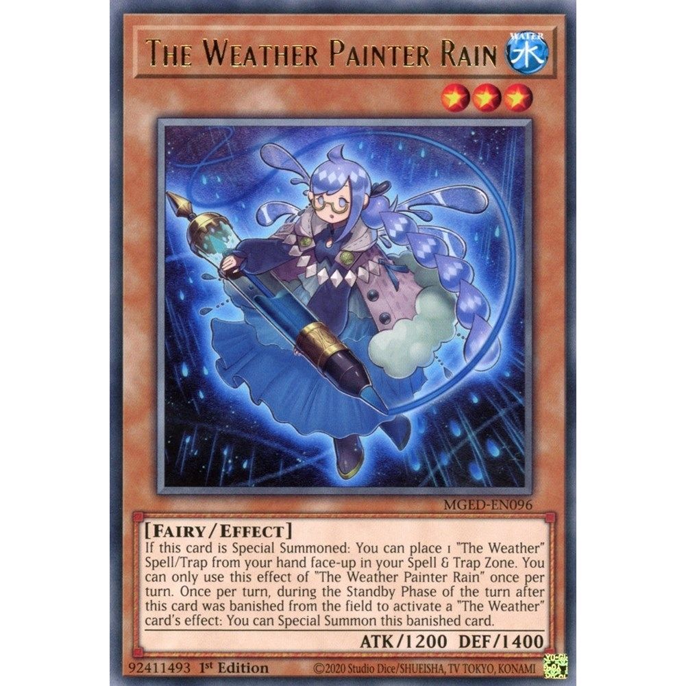 Image for The Weather Painter Rain (MGED-EN096) (MGED) - YuGiOh