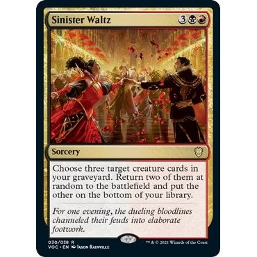 Image for Sinister Waltz (30) (VOC) - Magic: The Gathering