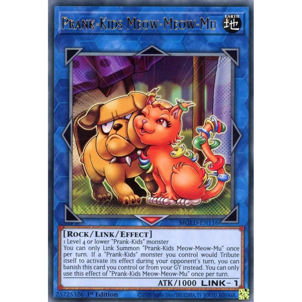 Image for Prank-Kids Meow-Meow-Mu (MGED-EN116) (MGED) - YuGiOh