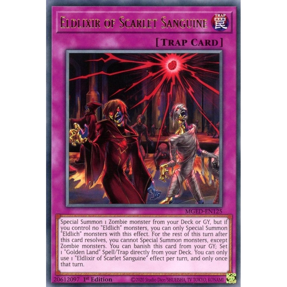 Image for Eldlixir of Scarlet Sanguine (MGED-EN125) (MGED) - YuGiOh