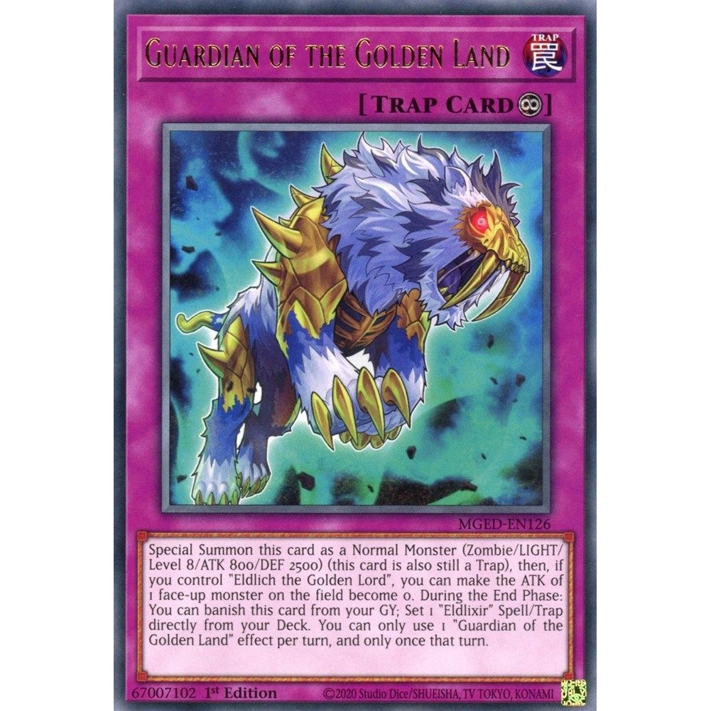 Image for Guardian of the Golden Land (MGED-EN126) (MGED) - YuGiOh
