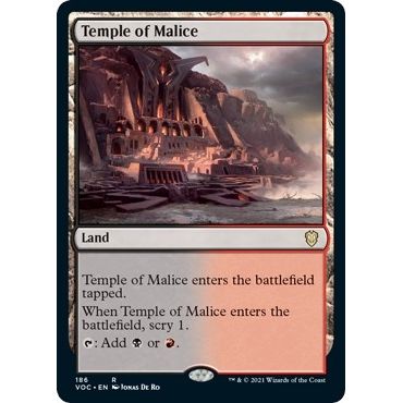 Image for Temple of Malice (186) (VOC) - Magic: The Gathering