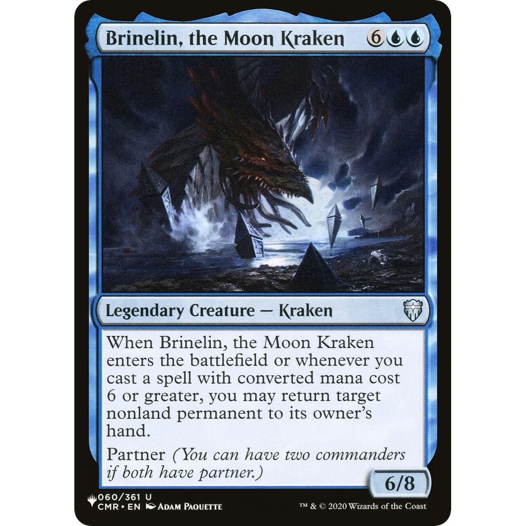 Image for Brinelin, the Moon Kraken (060/361) (LIST) - Magic: The Gathering