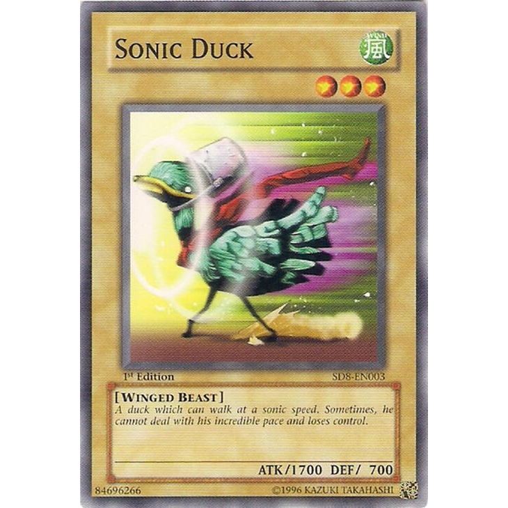 Image for Sonic Duck (SD8-EN003) - YuGiOh