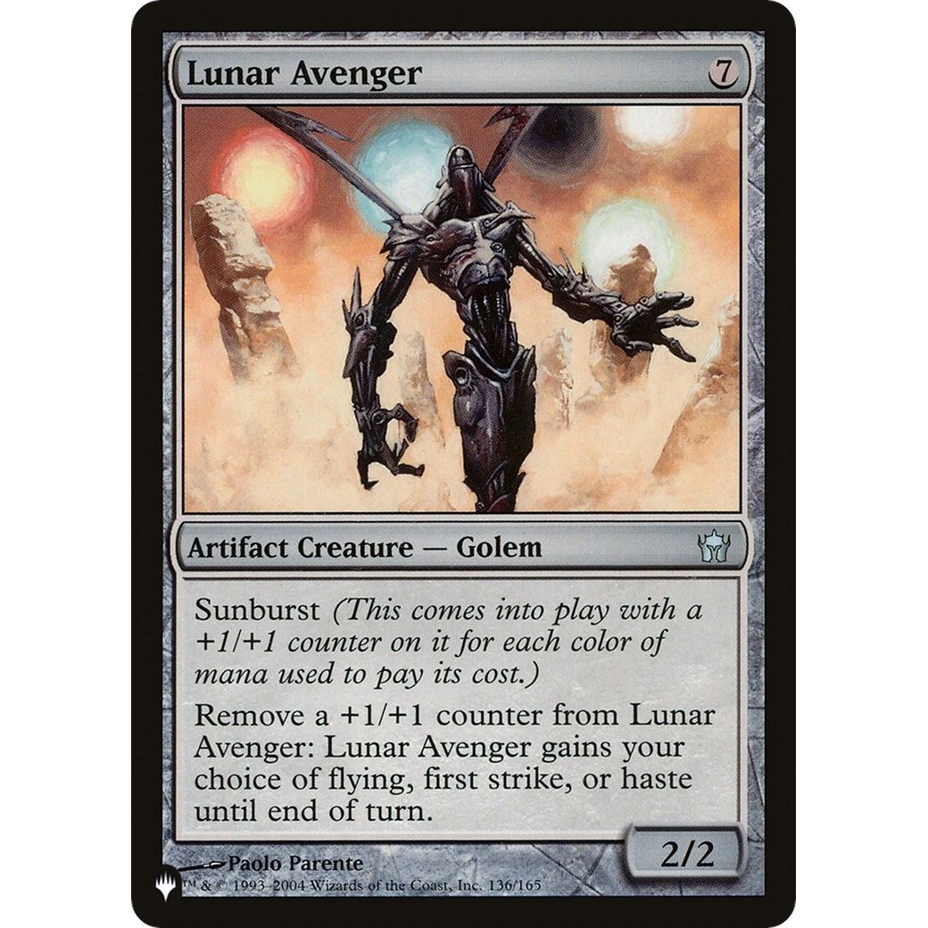 Image for Lunar Avenger (136/165) (LIST) - Magic: The Gathering