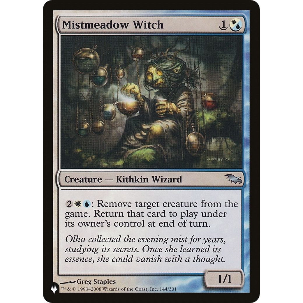 Image for Mistmeadow Witch (SHM) (144/301) (LIST) - Magic: The Gathering