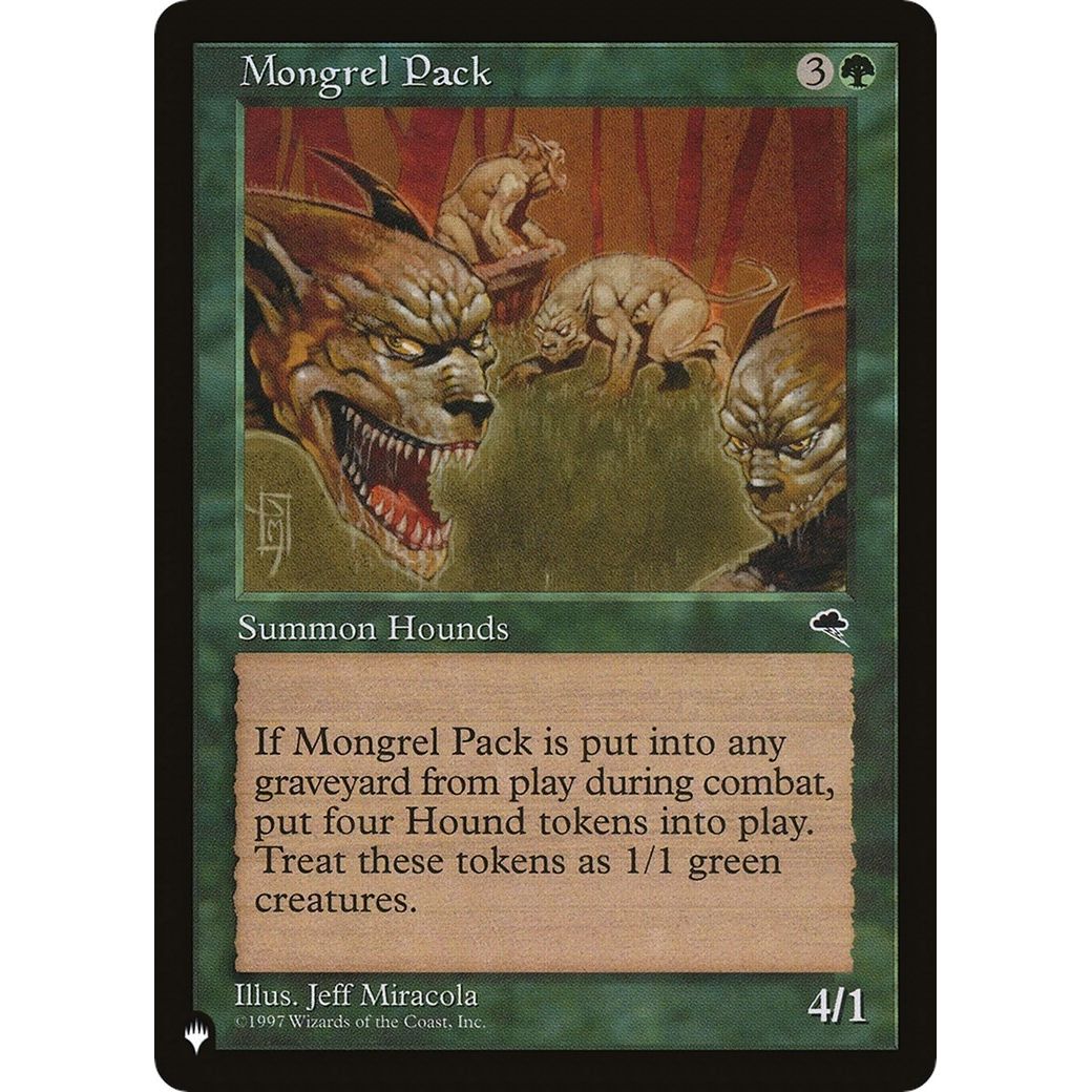 Image for Mongrel Pack (LIST) - Magic: The Gathering