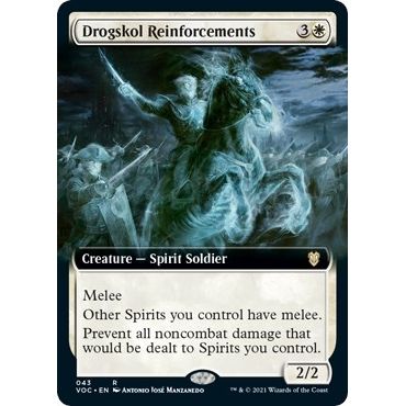 Image for Drogskol Reinforcements (Extended Art) (43) (VOC) - Magic: The Gathering