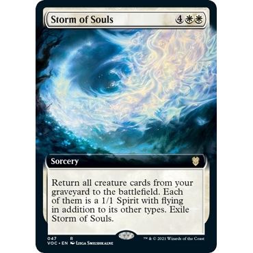 Image for Storm of Souls (Extended Art) (47) (VOC) - Magic: The Gathering
