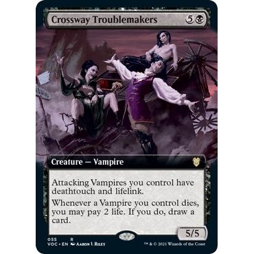 Image for Crossway Troublemakers (Extended Art) (55) (VOC) - Magic: The Gathering