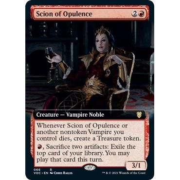 Image for Scion of Opulence (Extended Art) (66) (VOC) - Magic: The Gathering