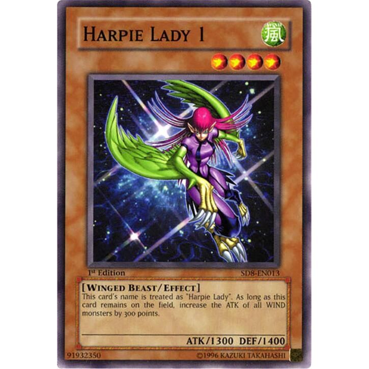 Image for Harpie Lady 1 (SD8-EN013) - YuGiOh