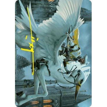 Image for Gryff Rider Art Card (Gold-Stamped Signature) (10) (ASVOW) - Magic: The Gathering