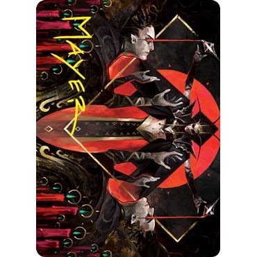 Image for Gift of Fangs Art Card (Gold-Stamped Signature) (34) (ASVOW) - Magic: The Gathering