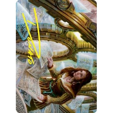 Image for Cartographer's Survey Art Card (Gold-Stamped Signature) (51) (ASVOW) - Magic: The Gathering