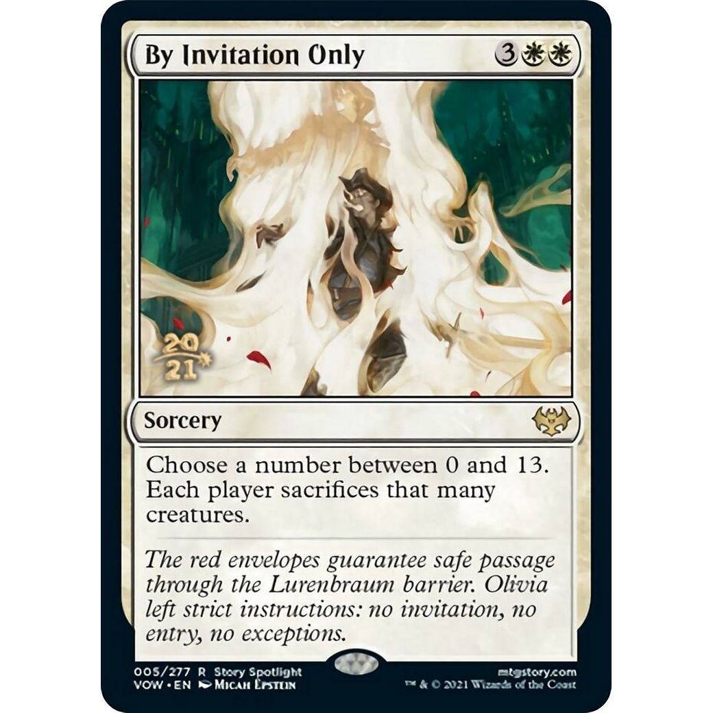 Image for By Invitation Only (5) (PRE) - Magic: The Gathering