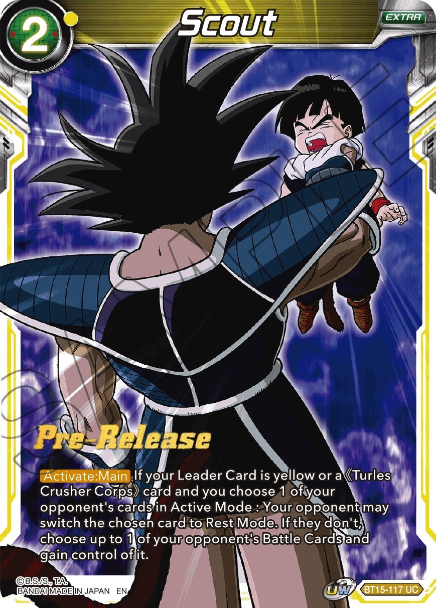 Image for Scout (BT15-117) (DBS-B15PRE) - Dragon Ball Super: Masters