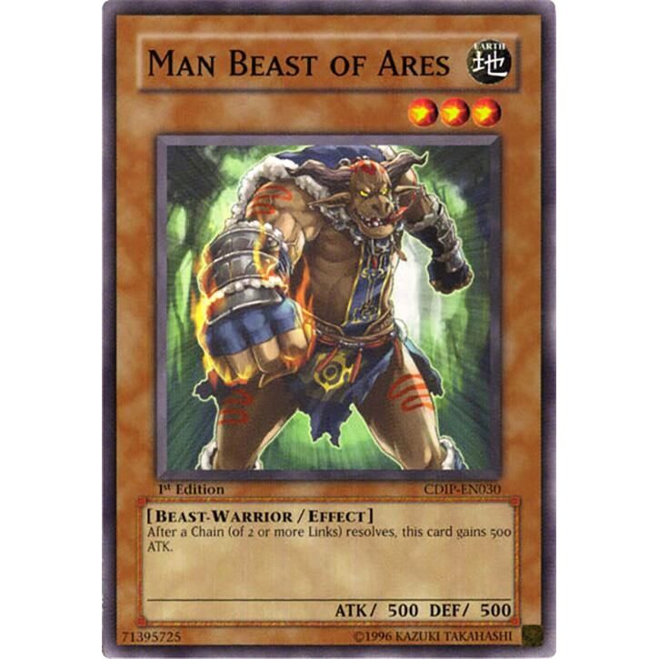 Image for Man Beast of Ares (CDIP-EN030) (CDIP) - YuGiOh