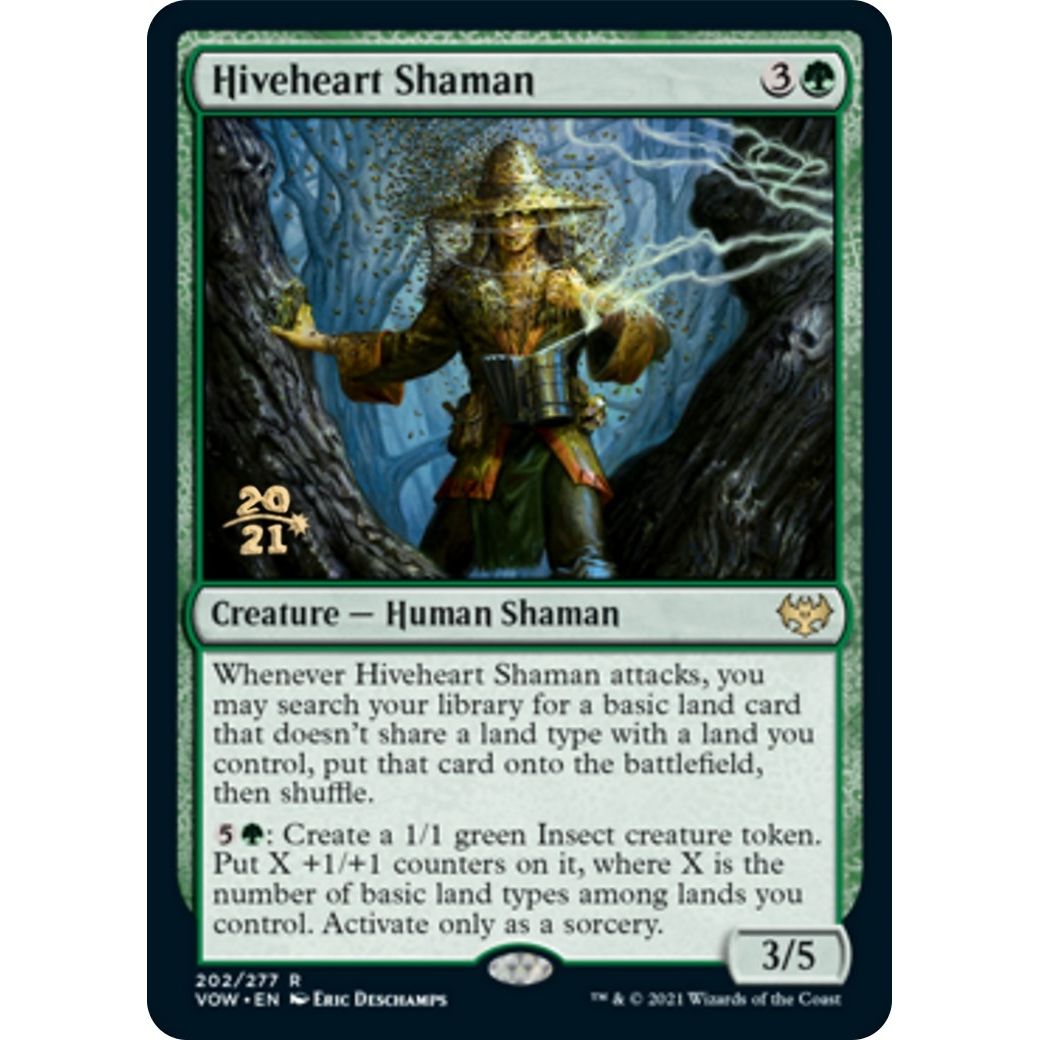 Image for Hiveheart Shaman (202) (PRE) - Magic: The Gathering