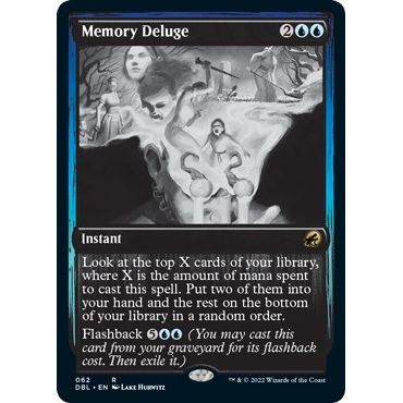 Image for Memory Deluge (62) (DBL) - Magic: The Gathering