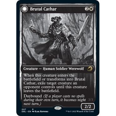Image for Brutal Cathar (7) (DBL) - Magic: The Gathering