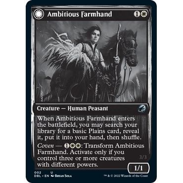 Image for Ambitious Farmhand (2) (DBL) - Magic: The Gathering