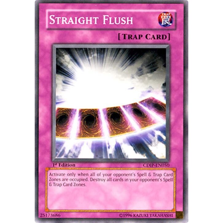 Image for Straight Flush (CDIP-EN050) (CDIP) - YuGiOh