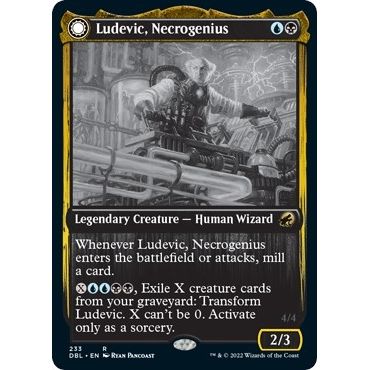 Image for Ludevic, Necrogenius (233) (DBL) - Magic: The Gathering