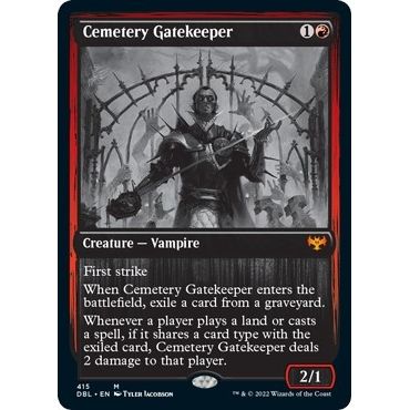 Image for Cemetery Gatekeeper (415) (DBL) - Magic: The Gathering