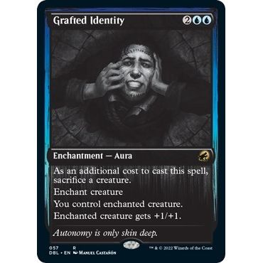 Image for Grafted Identity (57) (DBL) - Magic: The Gathering