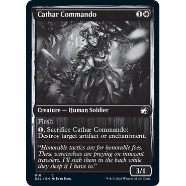 Image for Cathar Commando (10) (DBL) - Magic: The Gathering