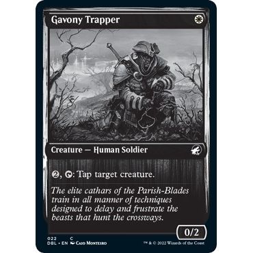 Image for Gavony Trapper (22) (DBL) - Magic: The Gathering