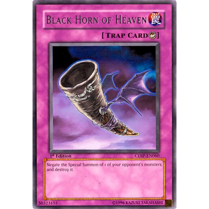 Image for Black Horn of Heaven (CDIP-EN060) (CDIP) - YuGiOh