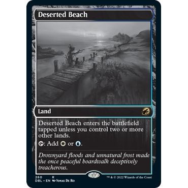 Image for Deserted Beach (260) (DBL) - Magic: The Gathering