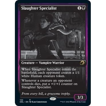 Image for Slaughter Specialist (122) (DBL) - Magic: The Gathering