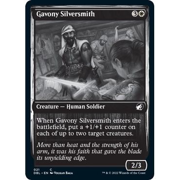Image for Gavony Silversmith (21) (DBL) - Magic: The Gathering