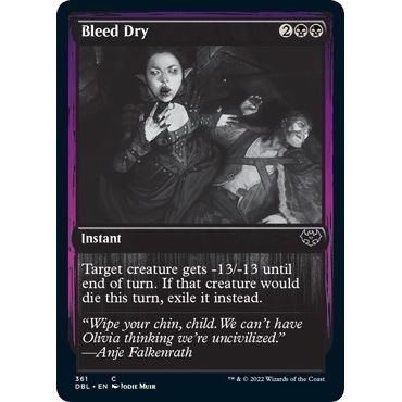 Image for Bleed Dry (361) (DBL) - Magic: The Gathering