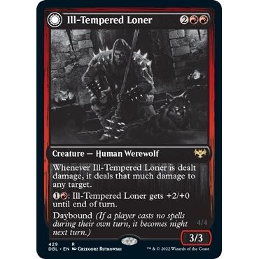 Image for Ill-Tempered Loner (429) (DBL) - Magic: The Gathering