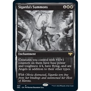 Image for Sigarda's Summons (303) (DBL) - Magic: The Gathering
