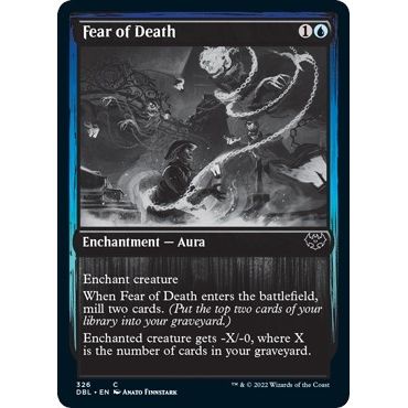 Image for Fear of Death (326) (DBL) - Magic: The Gathering