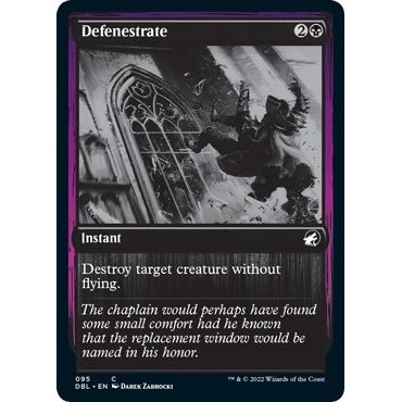 Image for Defenestrate (95) (DBL) - Magic: The Gathering