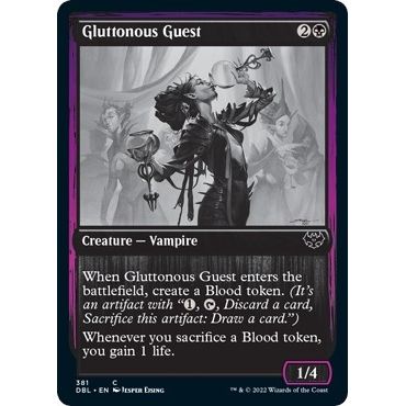 Image for Gluttonous Guest (381) (DBL) - Magic: The Gathering