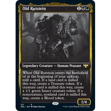 Image for Old Rutstein (511) (DBL) - Magic: The Gathering