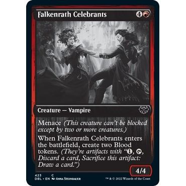 Image for Falkenrath Celebrants (423) (DBL) - Magic: The Gathering